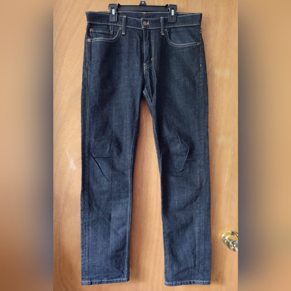 Levi's Men's Dark Blue Straight Jeans